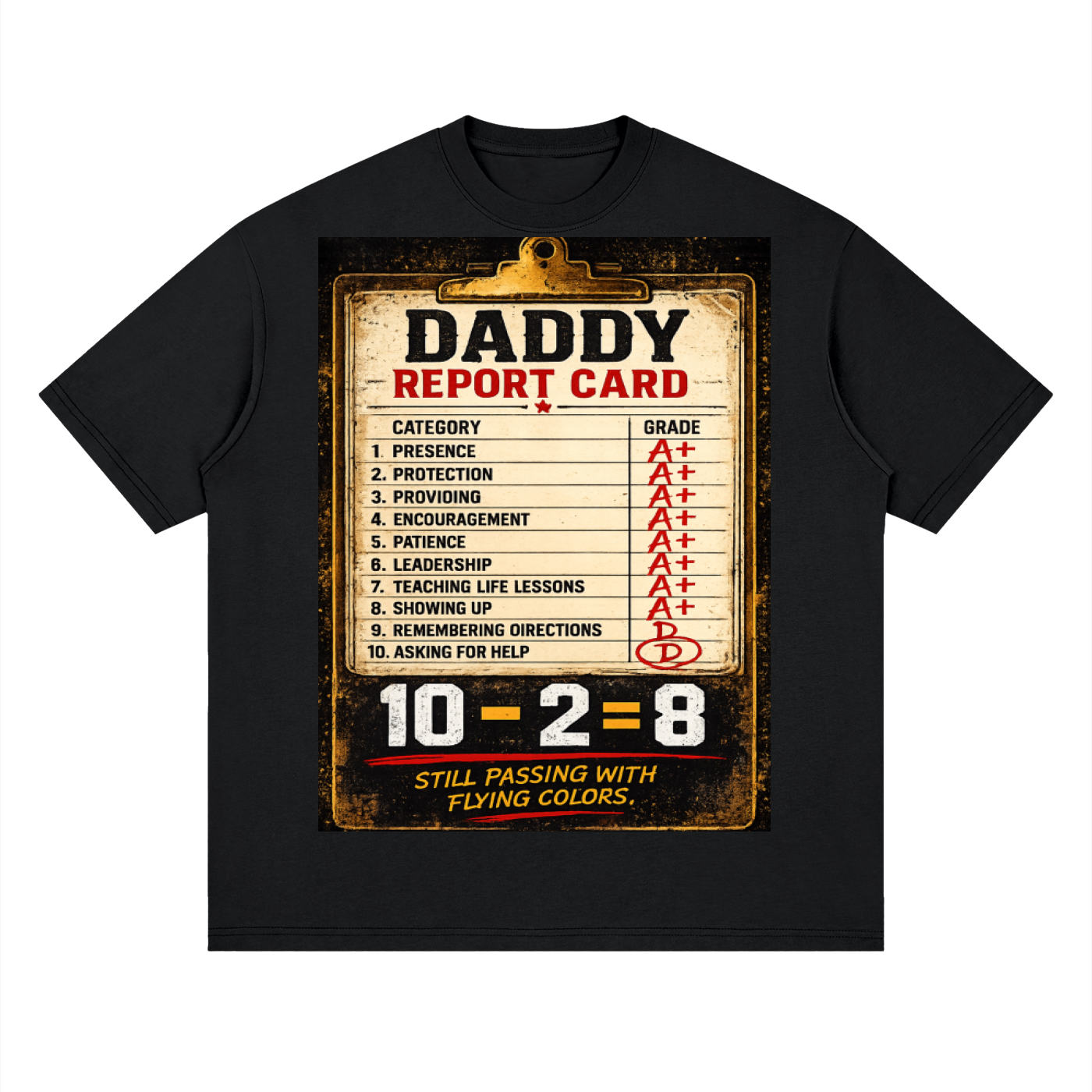 Unbothered "You Ate" Streetwear Loose Drop Shoulder Street-Shirt
