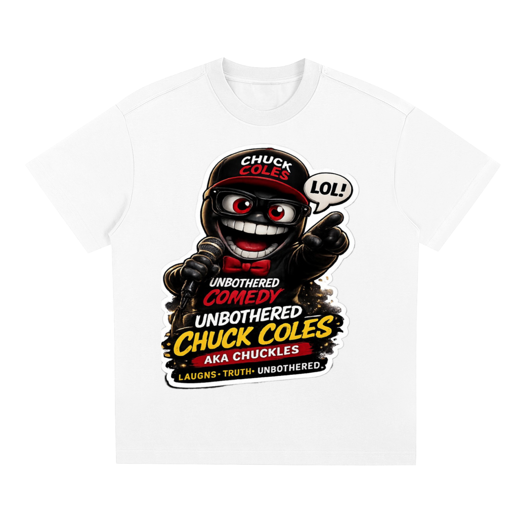 Unbothered "Chuckles"  Chuck Coles Sorona Quick-Dry Cooling T-Shirt