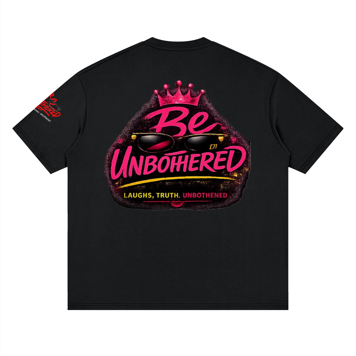 Unbothered Booty Streetwear Loose Drop Shoulder T-Shirt