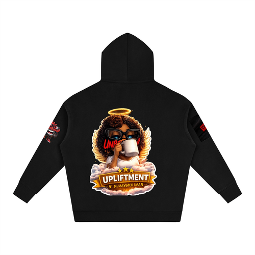 Be Unbothered Uplift Tea Oversize Fleeced Hoodie