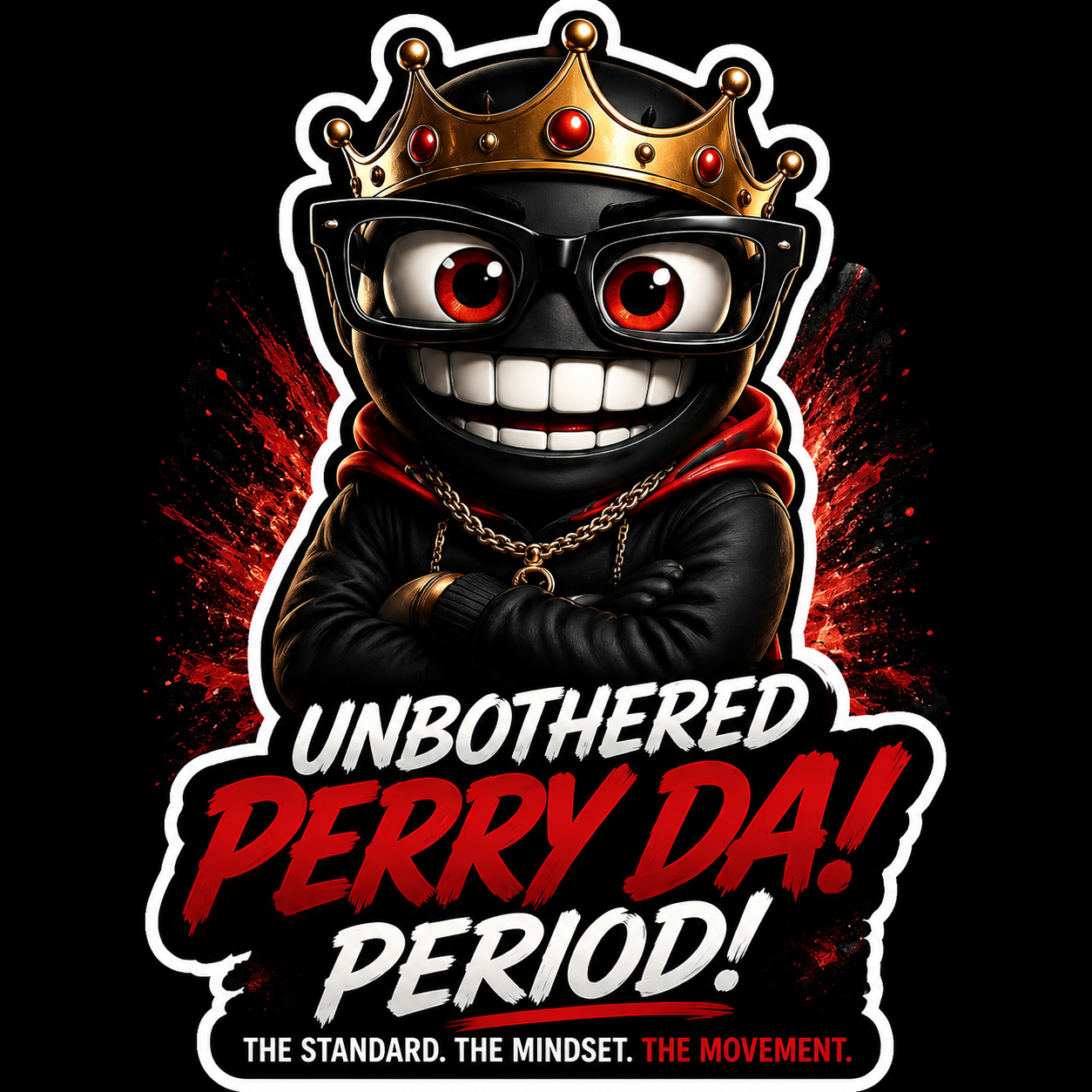 Unbothered "Perry Da" Period Quick-Dry Cooling T-Shirt