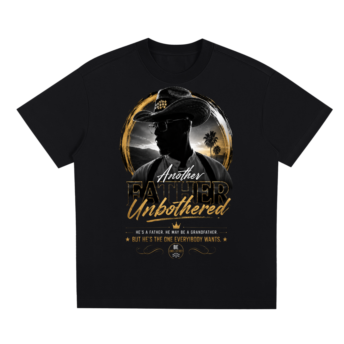 Cowboy Father Unbothered HuSorona Quick-Dry Cooling T-Shirt