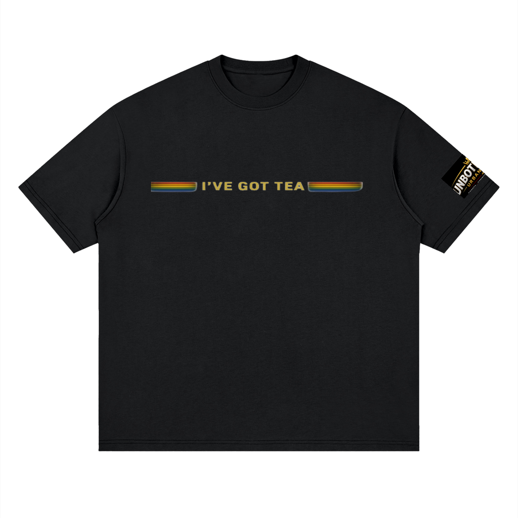 Unbothered Des'TeaMona Streetwear Loose Drop Shoulder T-Shirt