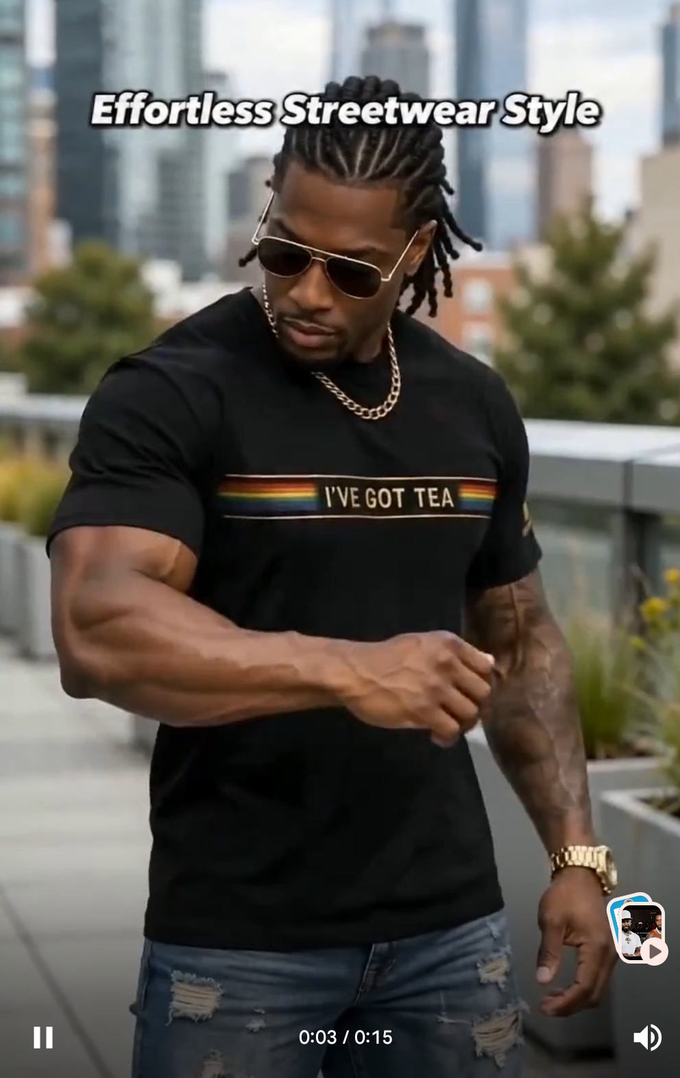 Unbothered Captain Zest Streetwear Loose Drop Shoulder T-Shirt