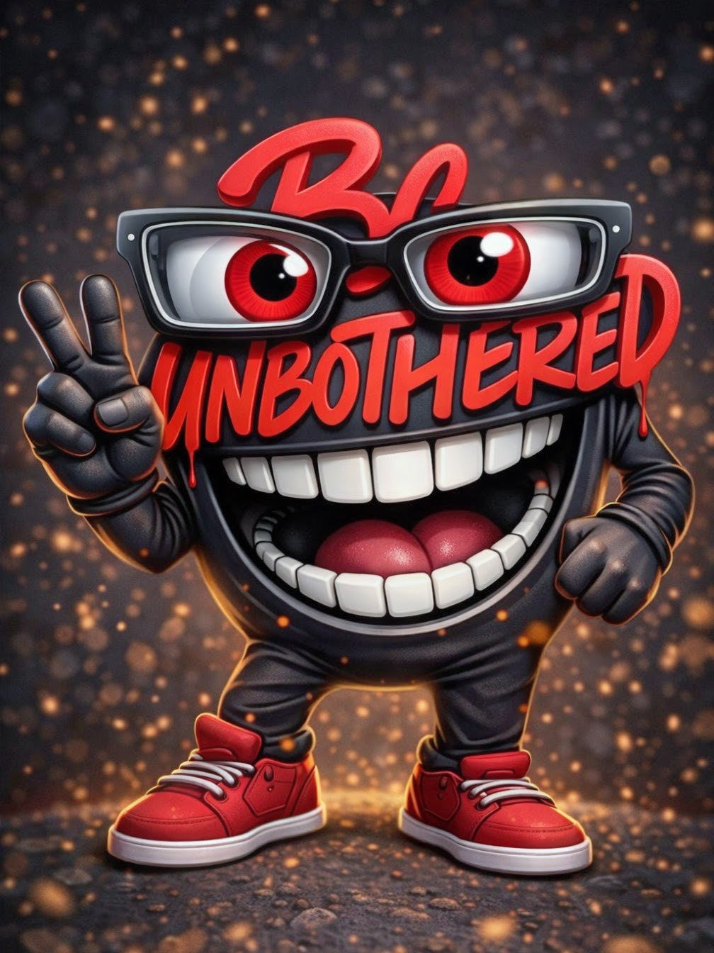 Be Unbothered Educated Father Oversize Fleeced Hoodie