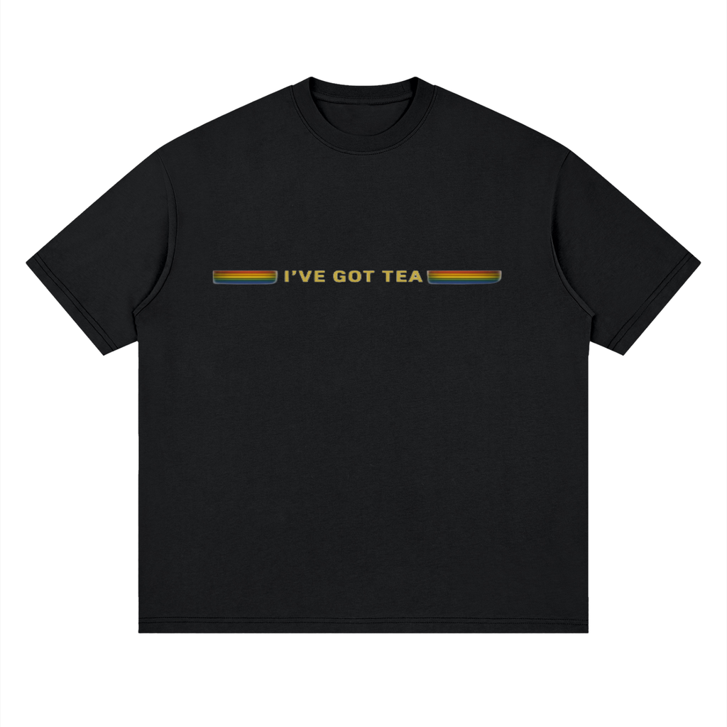 Unbothered "Zest Squad"Streetwear Loose Drop Shoulder T-Shirt