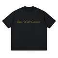 Unbothered "Zest Squad"Streetwear Loose Drop Shoulder T-Shirt