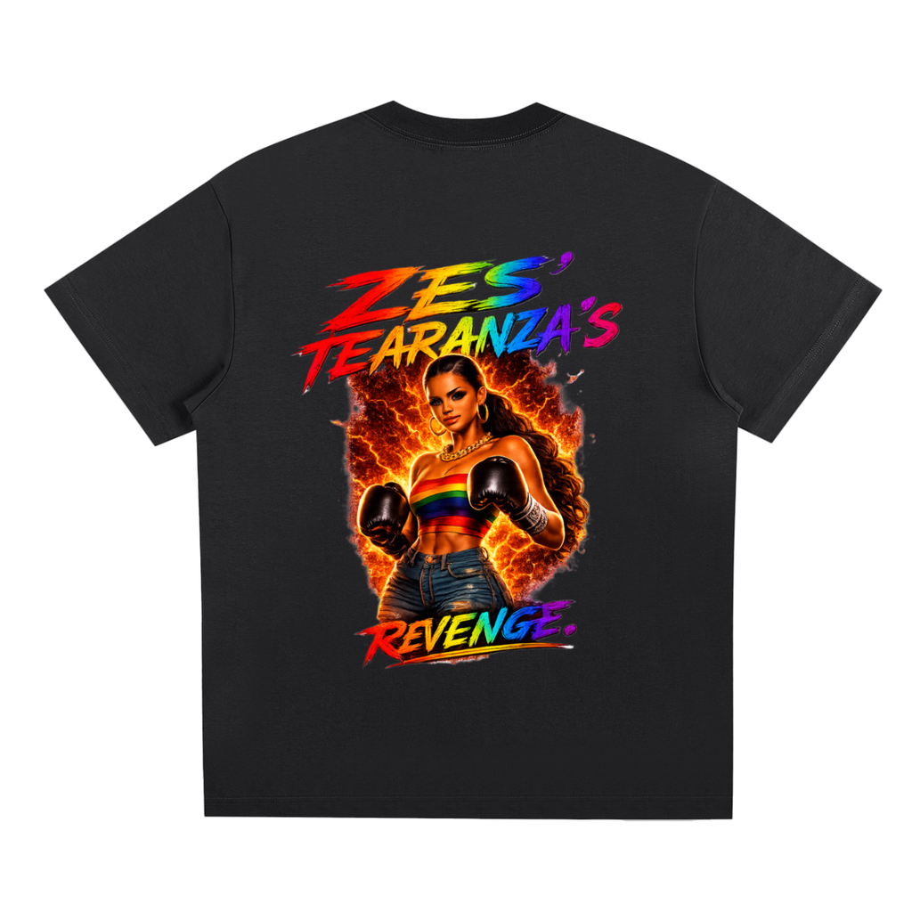 80's Hip Hop UUW ZESTEARANZA REVENGE Sorona Quick-Dry Cooling T-Shirt