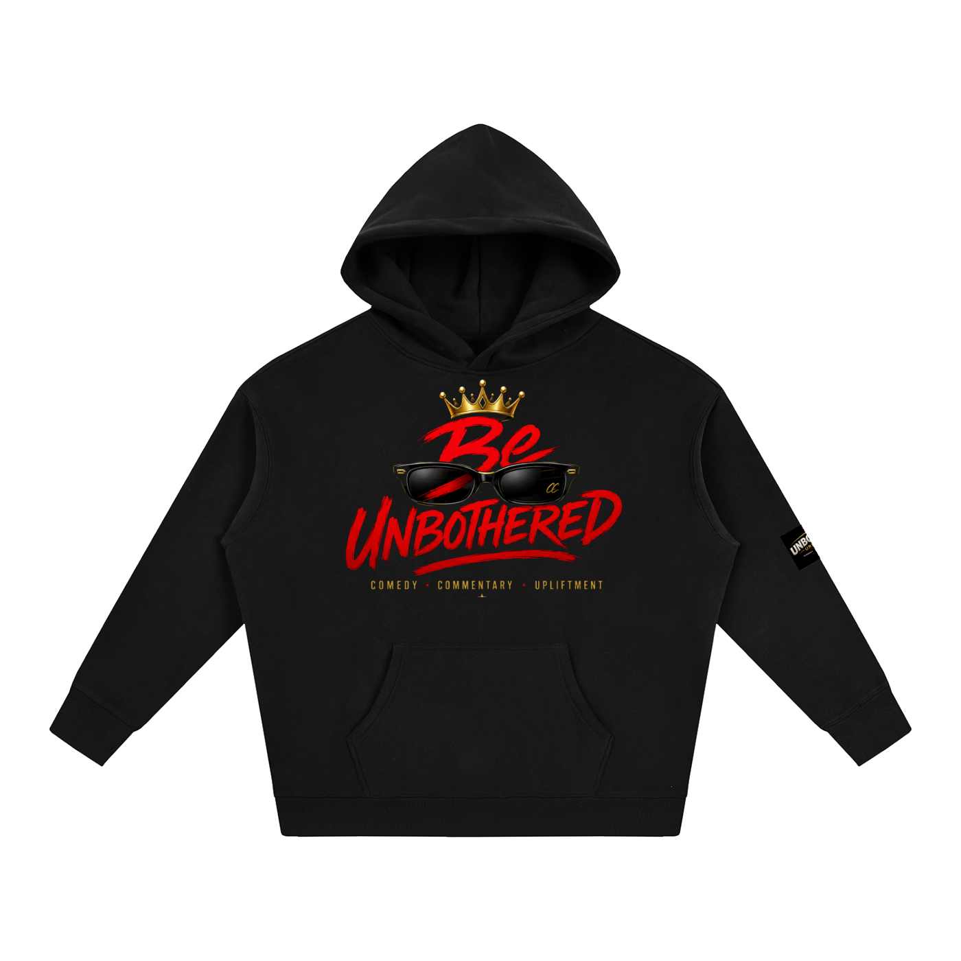 Unbothered Chuck Coles Oversize Fleeced Hoodie