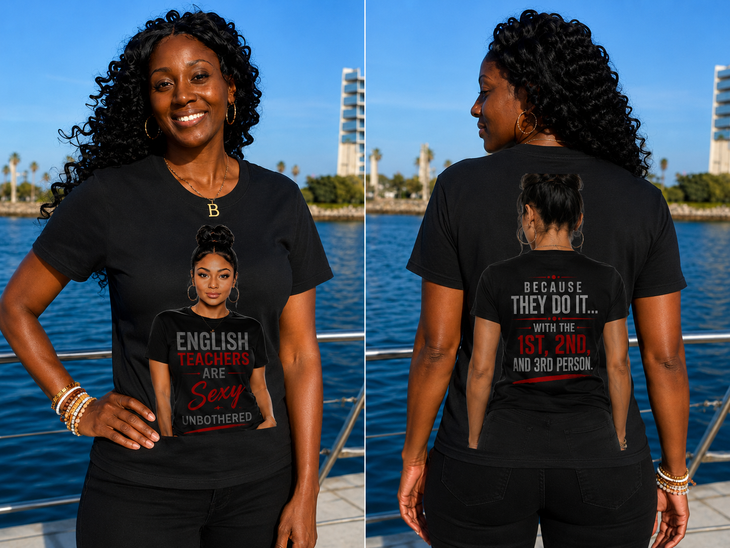 UUW LF SEXY ENGLISH TEACHERS Sorona Quick-Dry Cooling T-Shirt