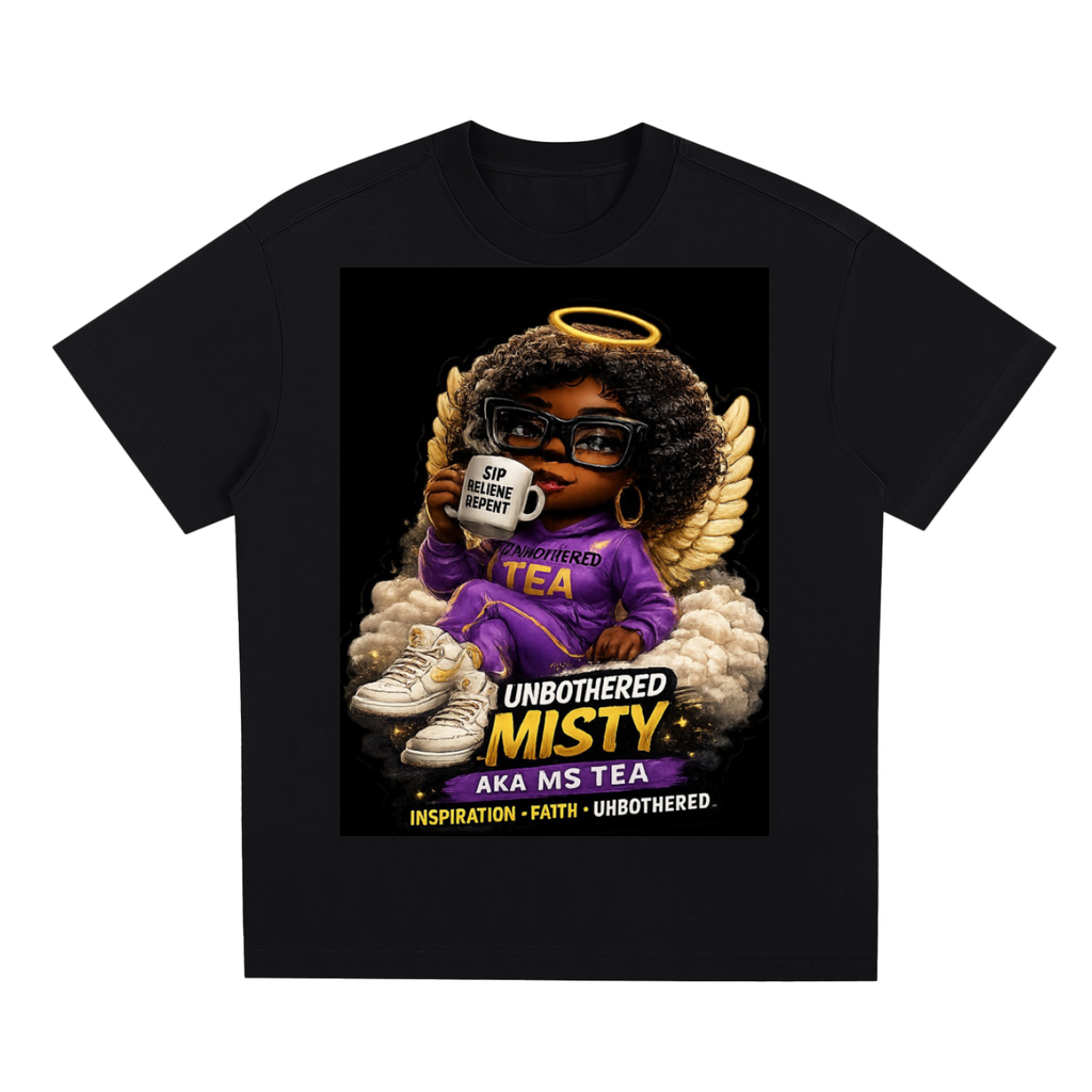 Unbothered "MS. Tea Misty "Sorona Quick-Dry Cooling T-Shirt
