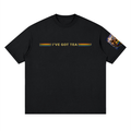 Unbothered Captain Zest Streetwear Loose Drop Shoulder T-Shirt