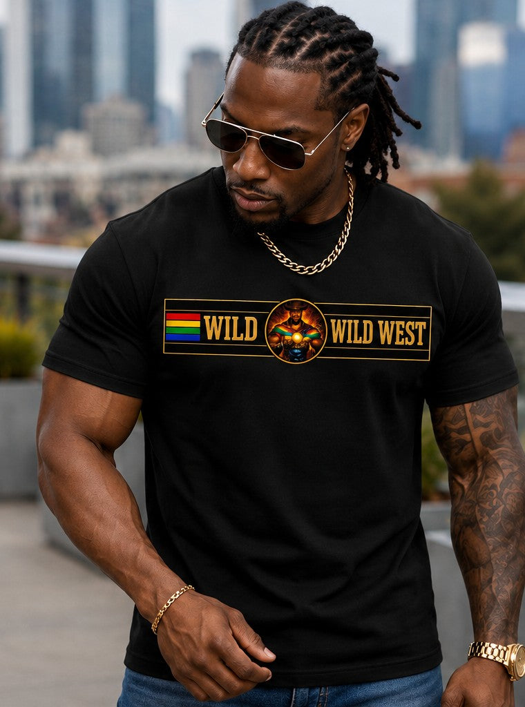 80'sHopHopUUW ZESTY WILD WEST Sorona Quick-Dry Cooling T-Shirt