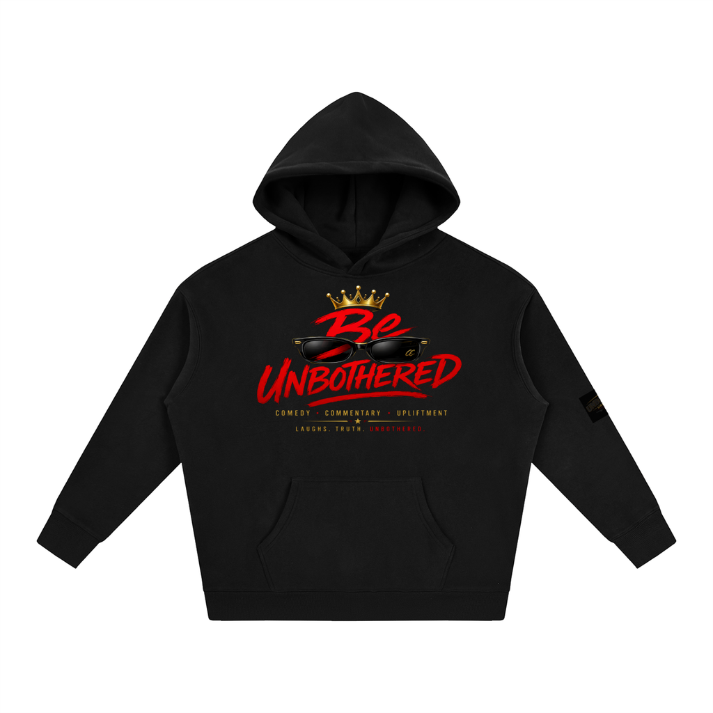 Unbothered Misty Oversize Fleeced Hoodie
