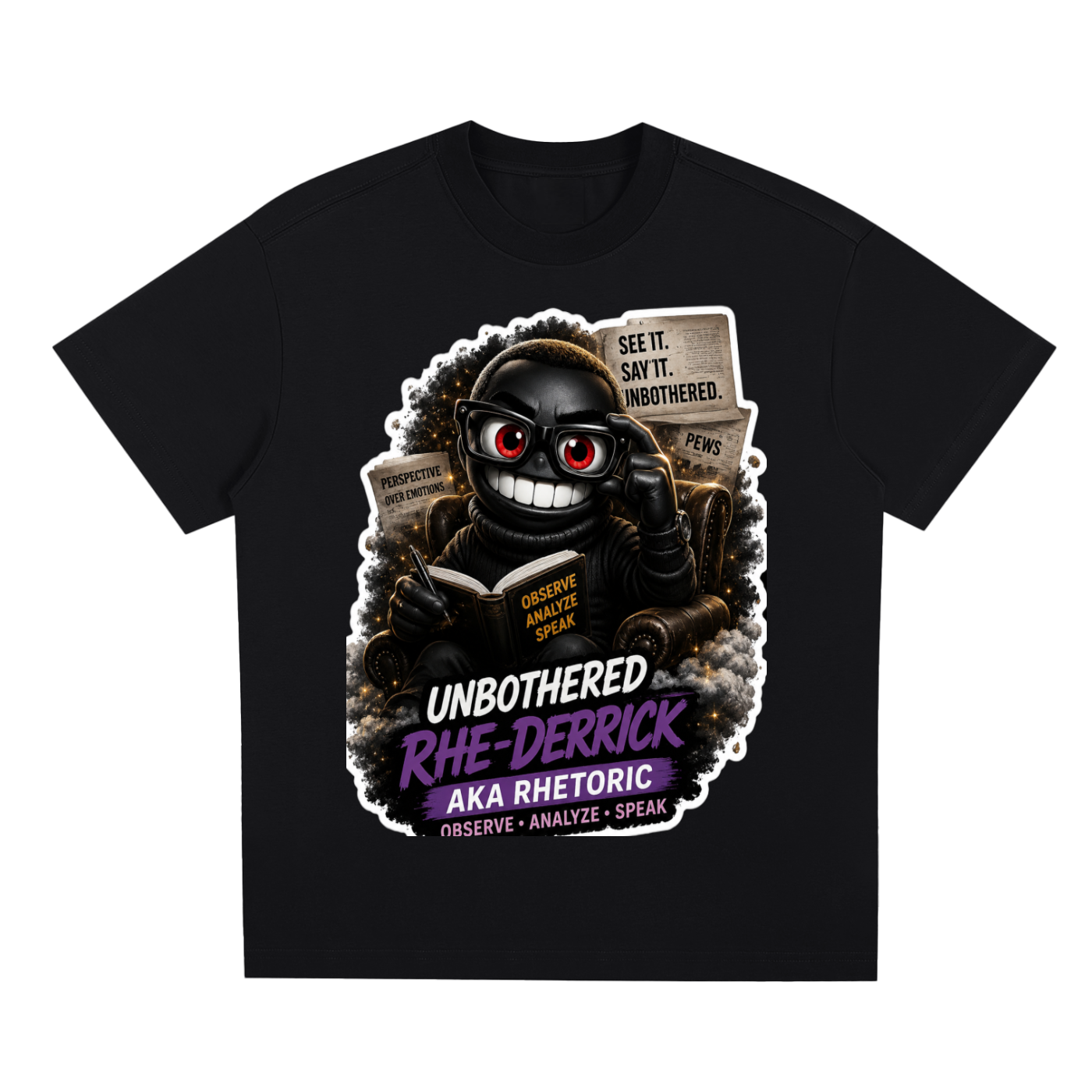 Unbothered Rhe-Derrick Quick-Dry Cooling T-Shirt