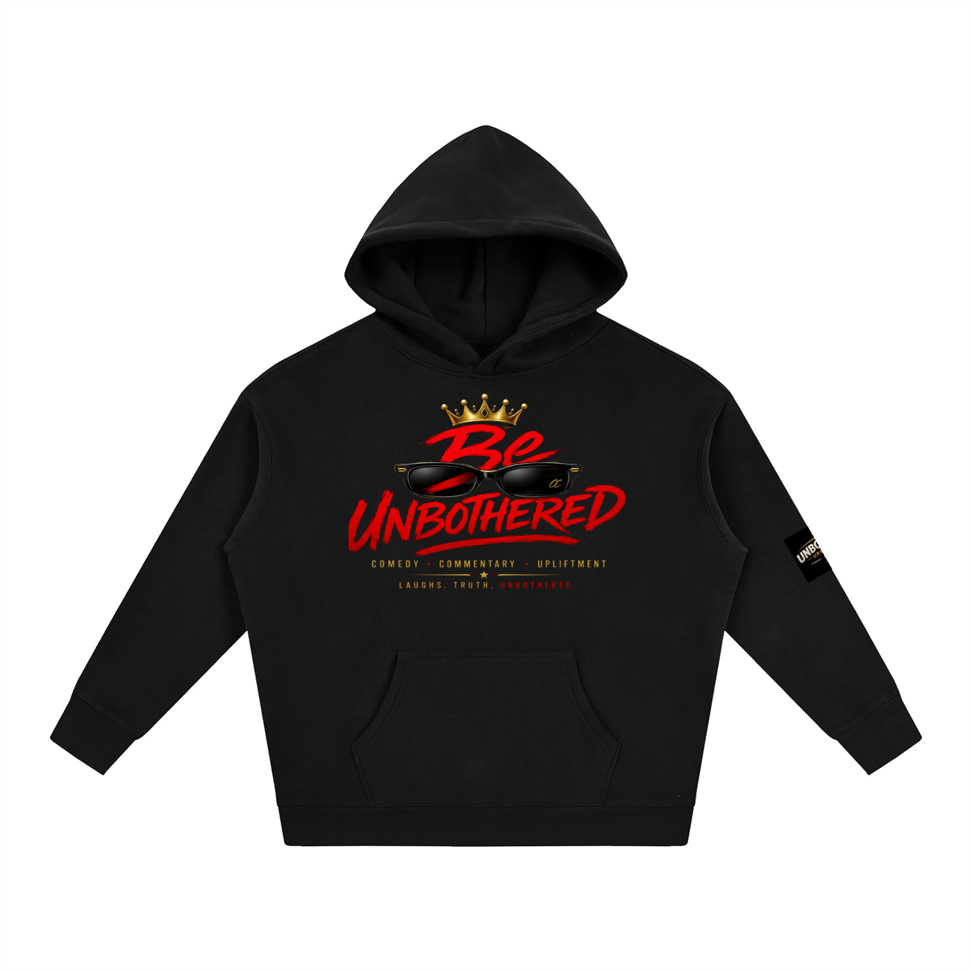 Unbothered Classic Oversize Fleeced Hoodie