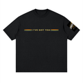 Unbothered "Captain Zest-Tea" Street Shirt Loose Drop Shoulder T-Shirt