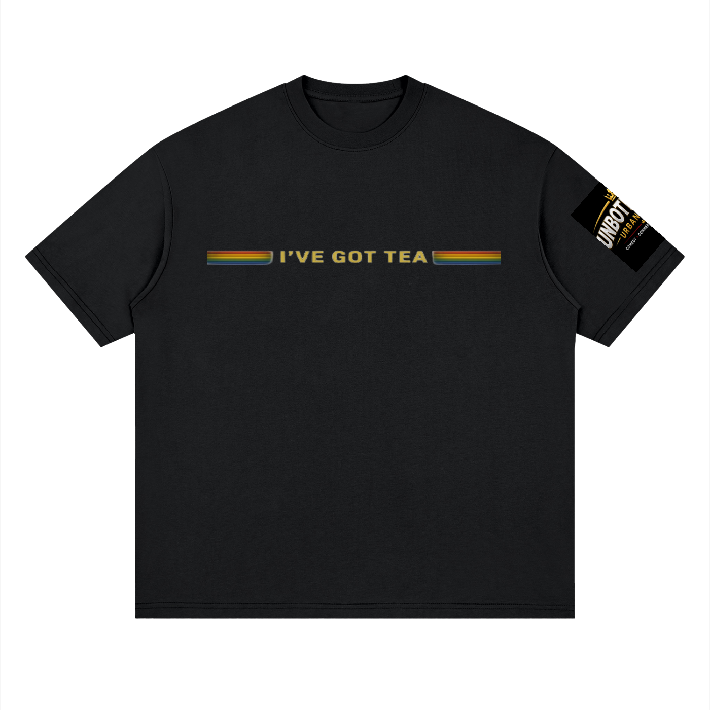 Unbothered "Captain Zest-Tea" Street Shirt Loose Drop Shoulder T-Shirt