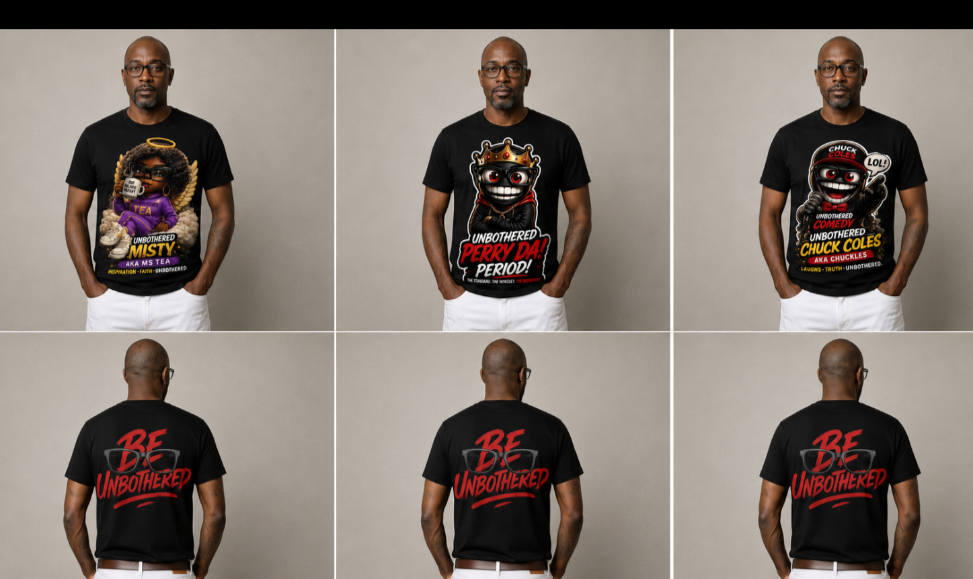Unbothered "Perry Da" Period Quick-Dry Cooling T-Shirt