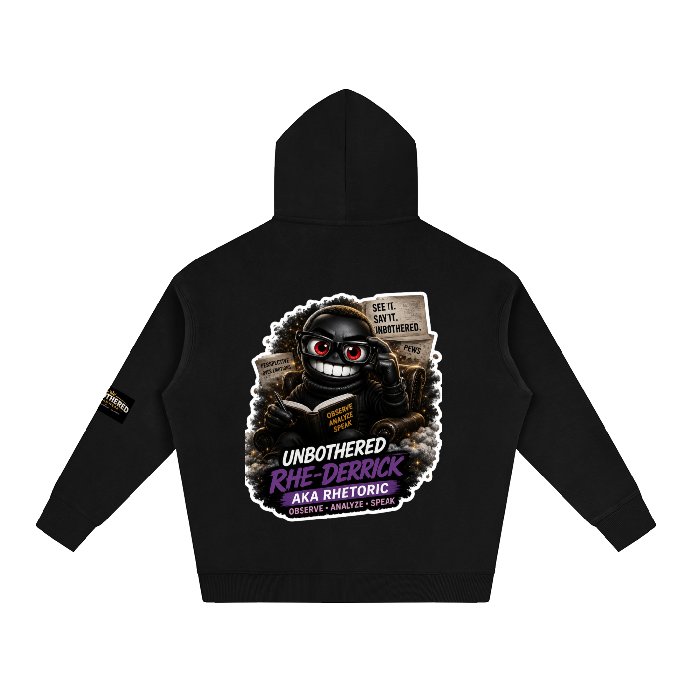 Unbothered Rhe Derrick Oversize Fleeced Hoodie